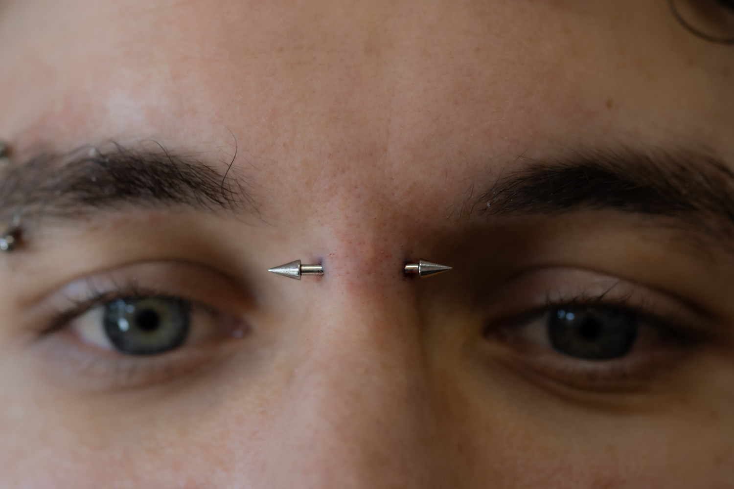 Fresh bridge piercing